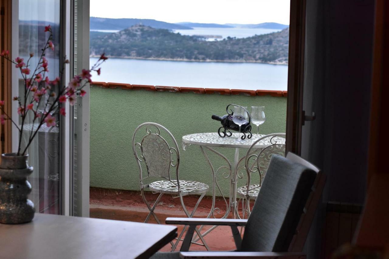 Moonshine Apartment With Magnificent View Šibenik Exteriör bild